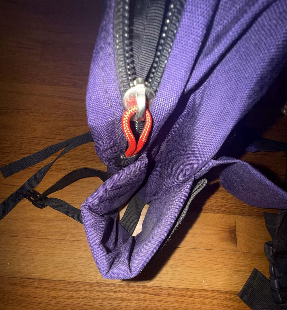 Ultimate Torsopacs Gemini Purple Padded Belted Waist Bottle Hiking Fanny Pack - Picture 8 of 10